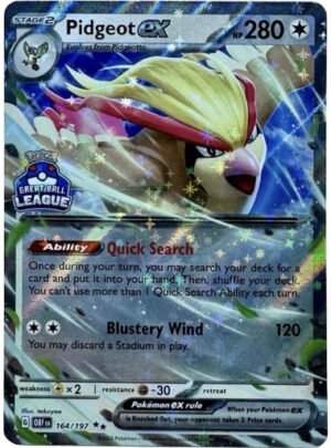 SV Obsidian Flames 164/197 Pidgeot ex (Great Ball League Promo)