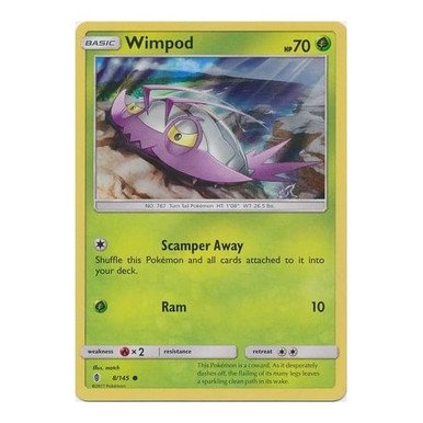 SM Guardians Rising 8/145 Wimpod (Holo)
