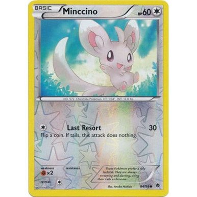 BW Emerging Powers 84/98 Minccino (Reverse Holo)