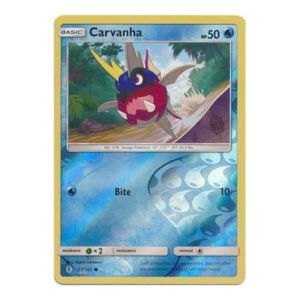 SM Guardians Rising 27/145 Carvanha (Reverse Holo)