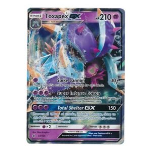SM Guardians Rising 57/145 Toxapex GX (Half Art)