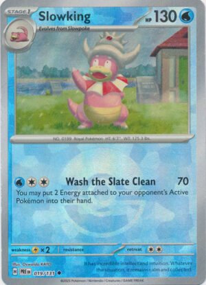 SV Prismatic Evolutions 019/131 Slowking (POKE BALL Pattern Holo)