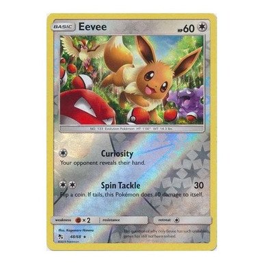 Hidden Fates 48/68 Eevee (Reverse Holo)