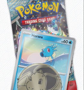 Scarlet and Violet Stellar Crown 1 Pack Checklane Blister Horsea