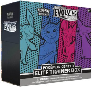 SWSH Evolving Skies Elite Trainer Box - Sylveon, Espeon, Glaceon, Vaporeon POKEMON CENTER