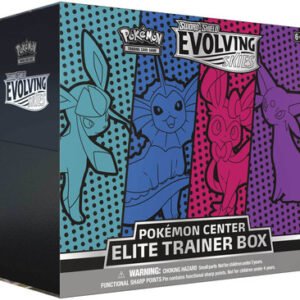SWSH Evolving Skies Elite Trainer Box - Sylveon, Espeon, Glaceon, Vaporeon POKEMON CENTER