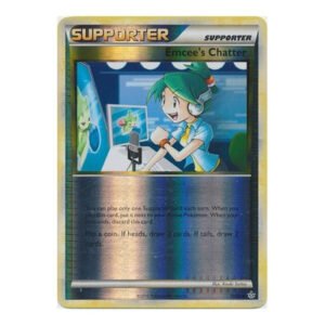 HS Unleashed 73/95 Emcee's Chatter (Reverse Holo)