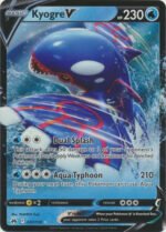 Crown Zenith 037/159 Kyogre V (Half Art)