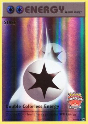 XY Evolutions 90/108 Double Colorless Energy (League Promo Oceania STAFF)