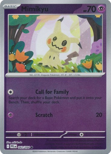 ME Phantasmal Flames 042/094 Mimikyu (Reverse Holo)