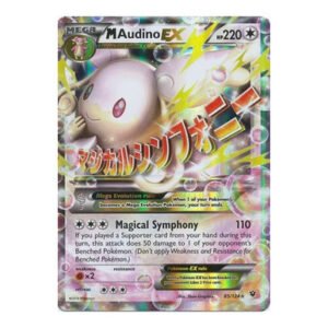 XY Fates Collide 85/124 M Audino EX (Half Art Mega)