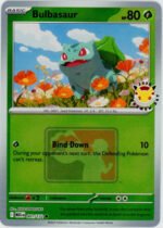 Mega Evolution 001/132 Bulbasaur (Pokemon Day 2026 Stamp)