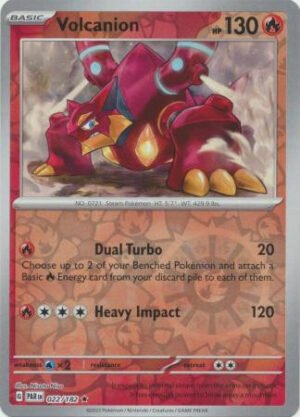 SV Paradox Rift 022/182 Volcanion (Reverse Holo)