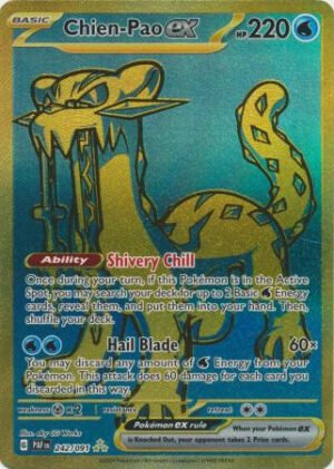 SV Paldean Fates 242/091 Chien-Pao ex (Hyper Rare)
