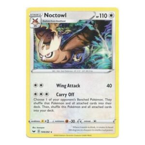 Sword & Shield (Base) 144/202 Noctowl