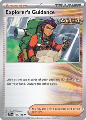 SV Prismatic Evolutions 107/131 Explorer's Guidance