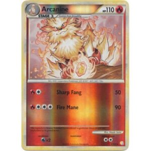 HeartGold & SoulSilver 1/123 Arcanine (Reverse Holo)