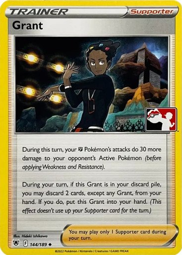 Astral Radiance 144/189 Grant (Prize Pack League Promo Non-Holo)