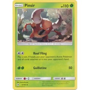 Sun and Moon (Base Set) 6/149 Pinsir