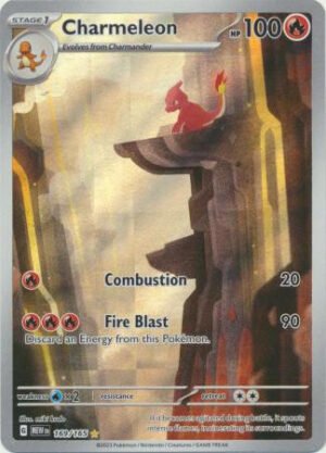 Scarlet & Violet 151 169/165 Charmeleon (Illustration Rare)
