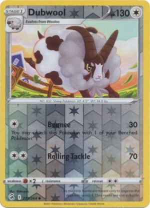 Fusion Strike 223/264 Dubwool (Reverse Holo)