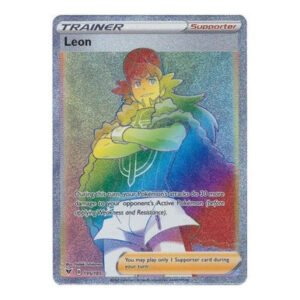 Vivid Voltage 195/185 Leon (Rainbow Rare)