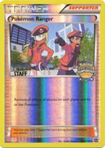 XY Steam Siege 104/114 Pokemon Ranger (League Promo STAFF)