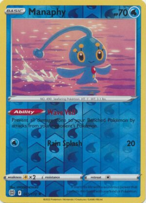 Brilliant Stars 041/172 Manaphy (Reverse Holo)