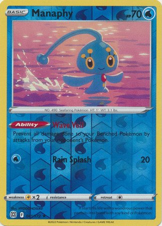 Brilliant Stars 041/172 Manaphy (Reverse Holo)