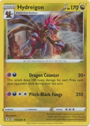 Evolving Skies 115/203 Hydreigon (Holo)