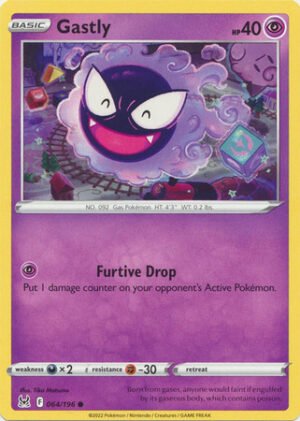 SWSH Lost Origin 064/196 Gastly