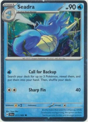 SV Shrouded Fable 011/064 Seadra (Cosmo Holo)