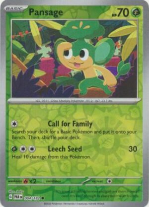 SV Paradox Rift 004/182 Pansage (Reverse Holo)