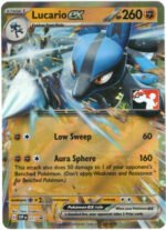 Scarlet & Violet Promo SVP017 Lucario ex (Prize Pack League Promo)