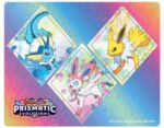 Pokemon Prismatic Evolutions Vaporeon, Sylveon, & Jolteon Tech Sticker