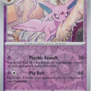 SV Prismatic Evolutions 033/131 Espeon (Reverse Holo)