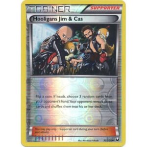 Dark Explorers 95/108 Hooligans Jim & Cas (Reverse Holo)