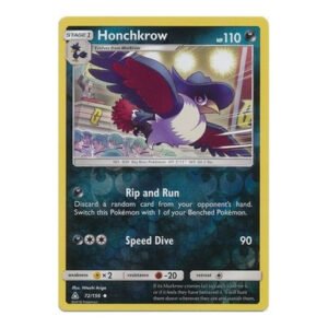 SM Ultra Prism 72/156 Honchkrow (Reverse Holo)