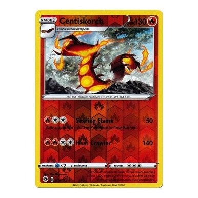 Champions Path 10/73 Centiskorch (Reverse Holo)
