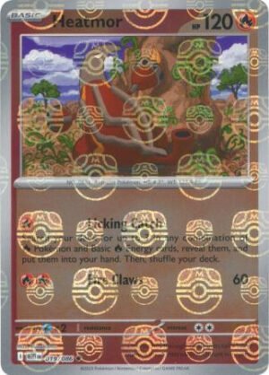 SV White Flare 019/086 Heatmor (MASTER BALL Reverse Holo)