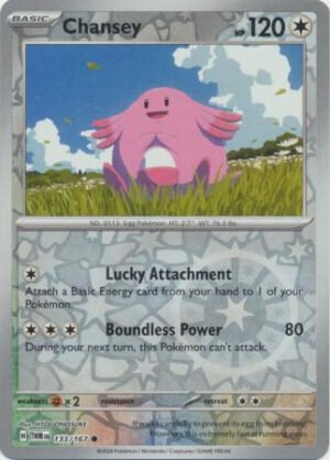 SV Twilight Masquerade 133/167 Chansey (Reverse Holo)