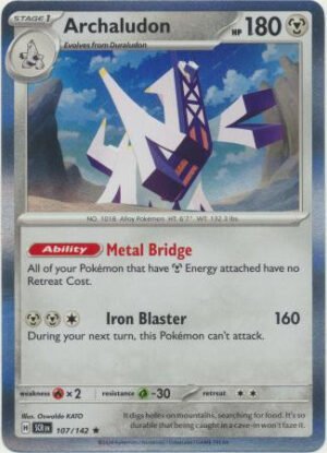 SV Stellar Crown 107/142 Archaludon (Holo)