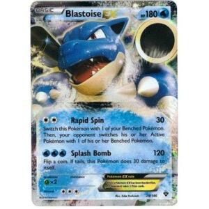 XY Base Set 29/146 Blastoise EX (Half Art Sheen Holo)