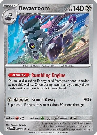 SV Paldean Fates 065/091 Revavroom (Non-Holo)