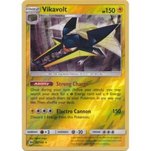 Sun and Moon (Base Set) 52/149 Vikavolt (Reverse Holo)