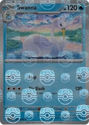 SV White Flare 026/086 Swanna (MASTER BALL Reverse Holo)