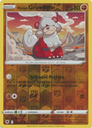 Astral Radiance 070/189 Hisuian Growlithe (Reverse Holo)