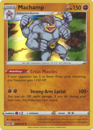 SWSH Lost Origin 088/196 Machamp (Holo)