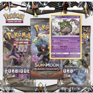 SM Forbidden Light 3-Pack Blister Garbodor