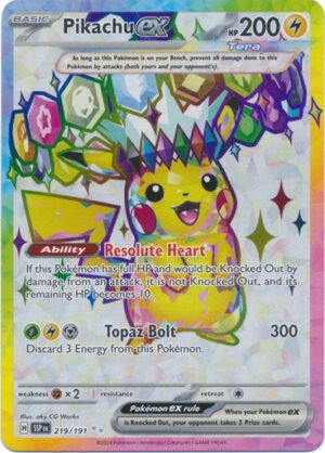 SV Surging Sparks 219/191 Pikachu ex (Full Art)